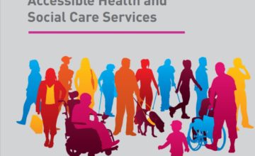 Front cover of the National Guidelines on Accessible Health and Social Care Services